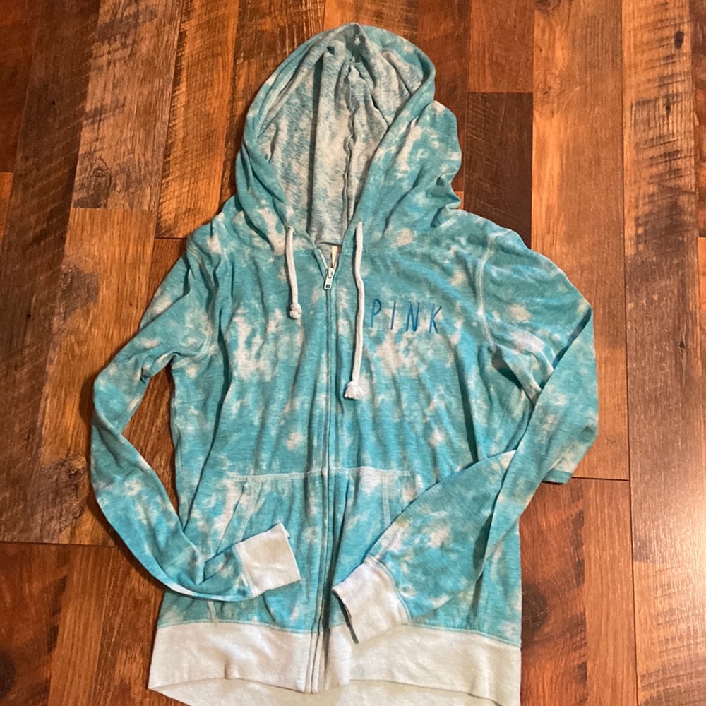 Pink zip up